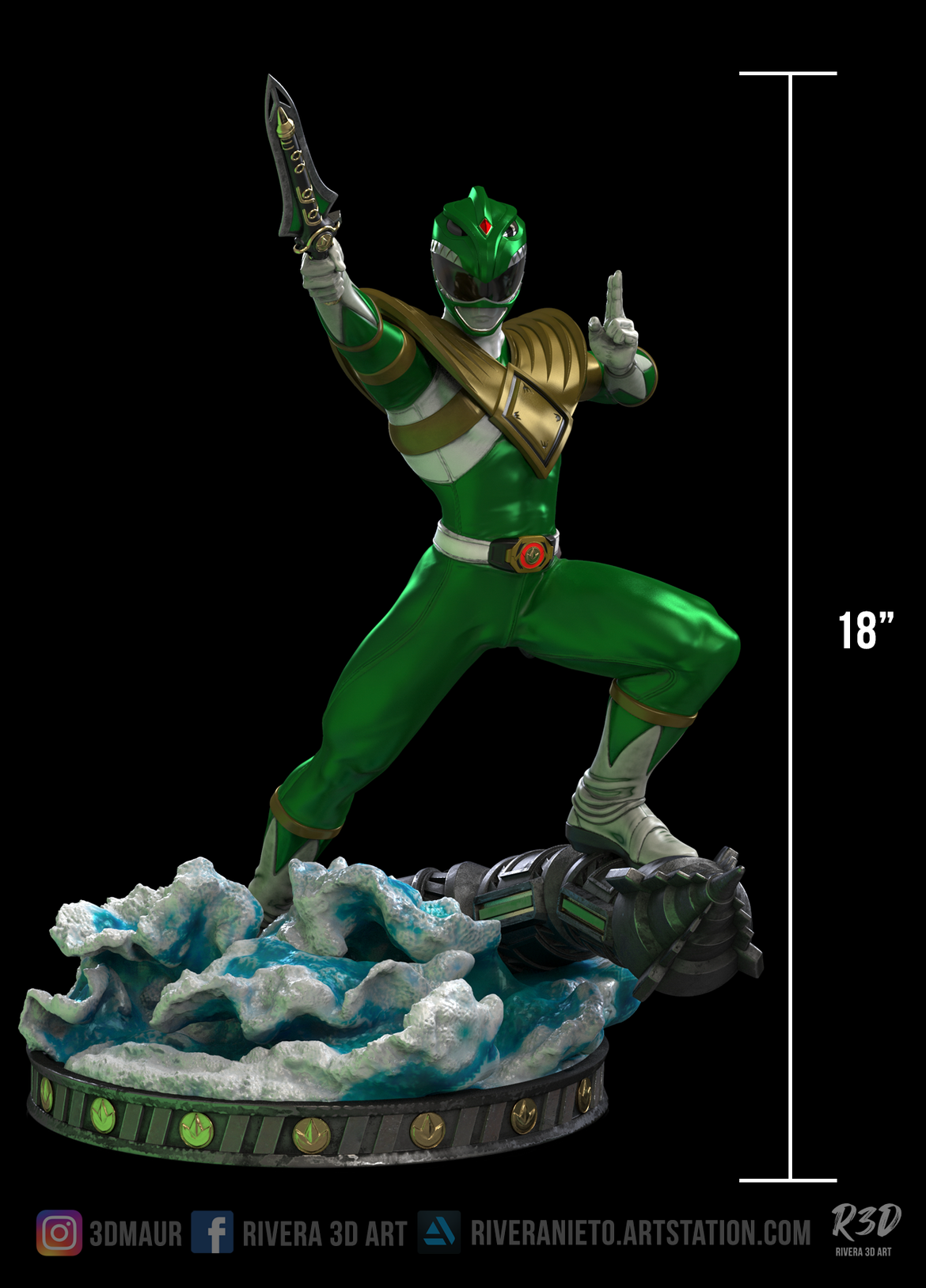 Green Ranger Figure