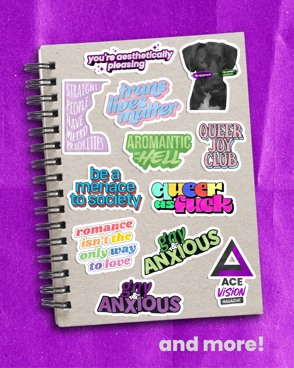 AceVision Mag's Sticker Shop is OPEN!