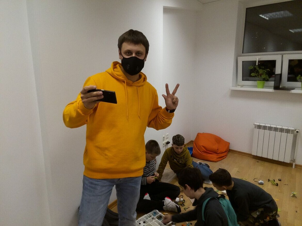 Me and my kids in school, 2021