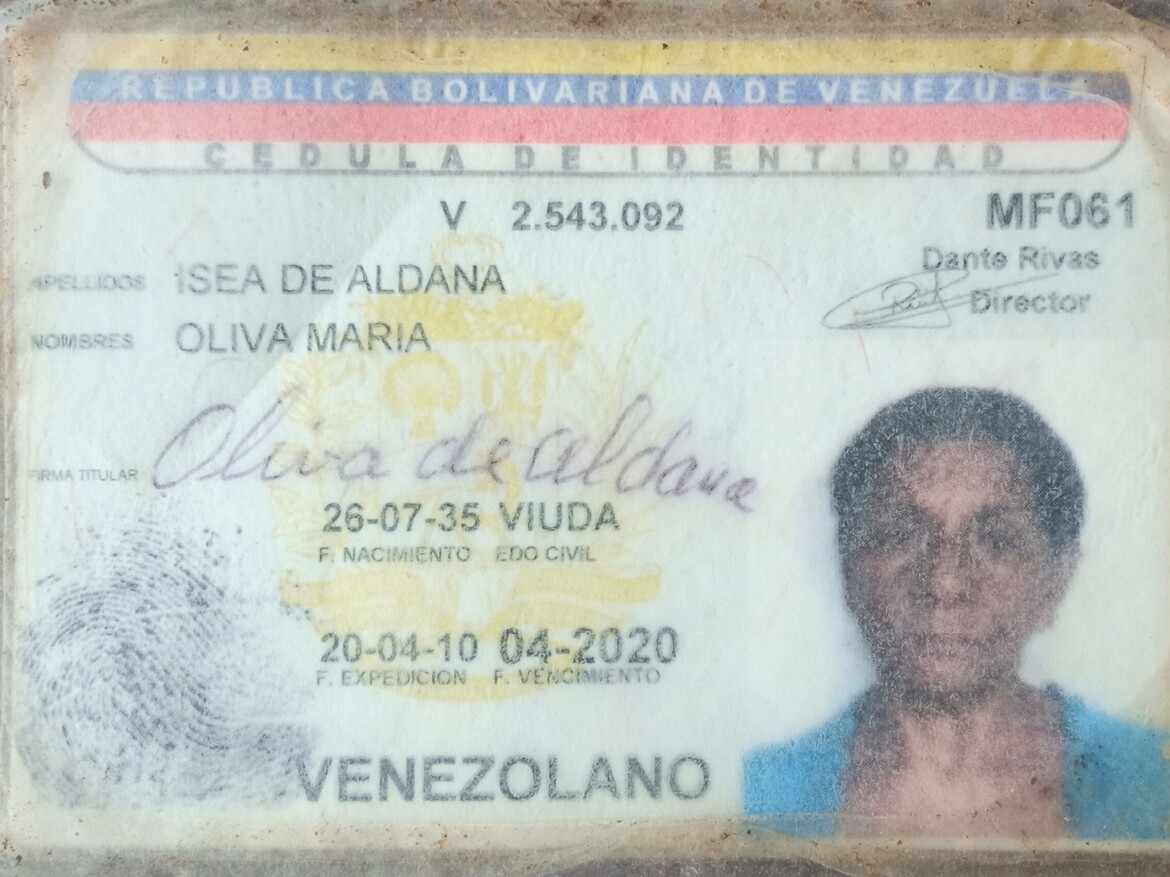 TARJETA DE IDENTIFICACION