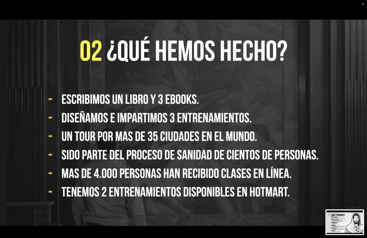 ¿Qué hemos hecho?