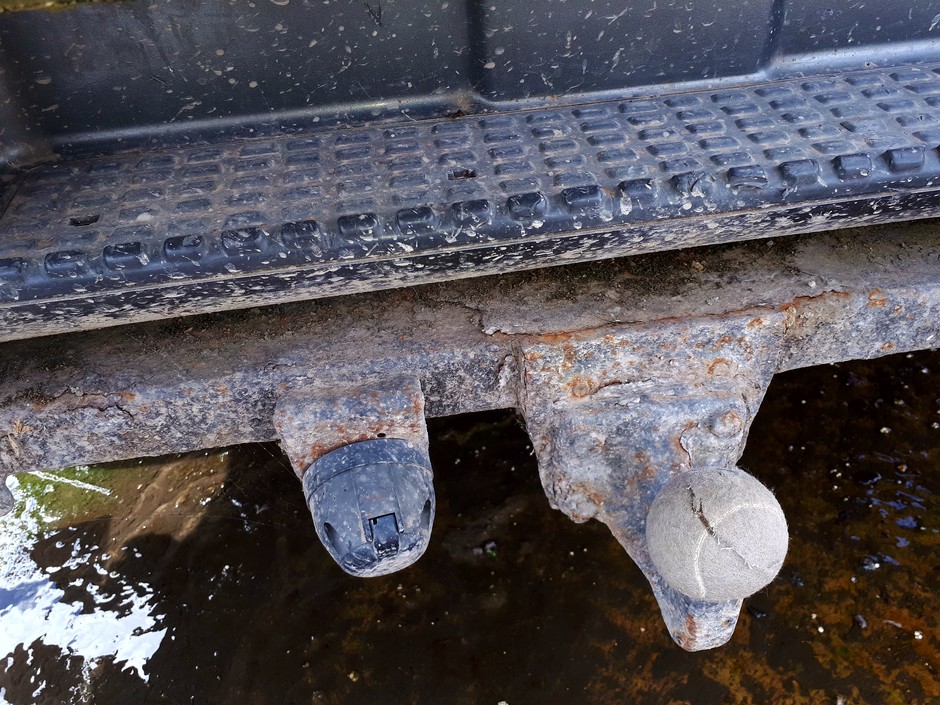 The tow bar just isn't safe any more!