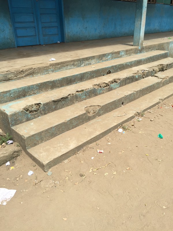 stairs of main entrance