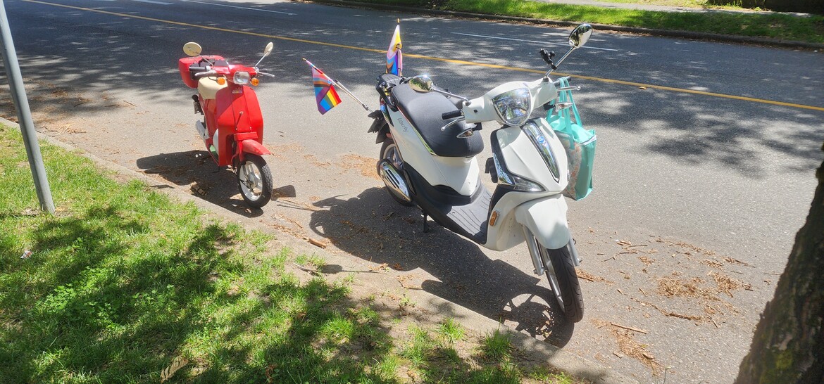 Cher and her lil buddy