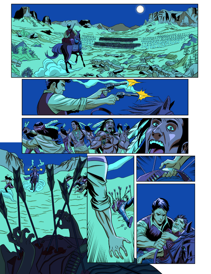 John saving his friend