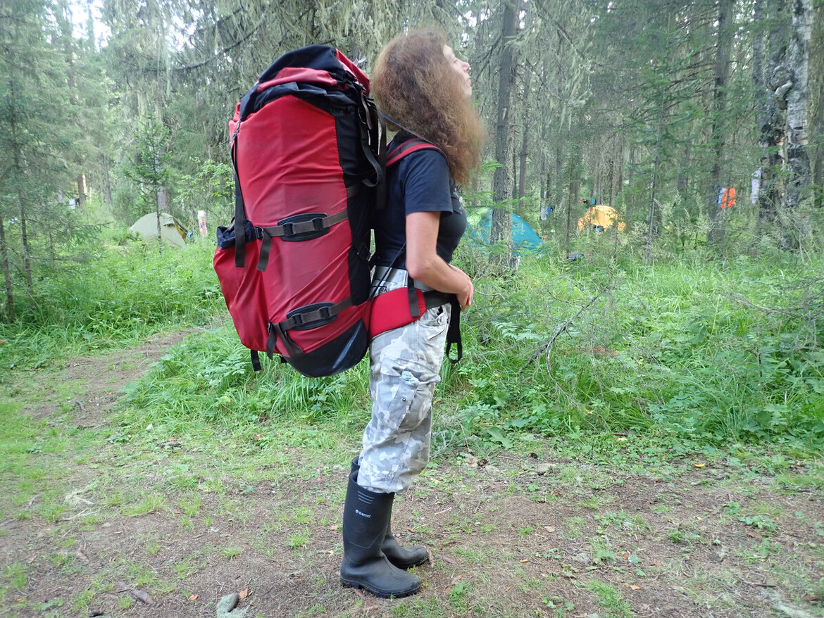 This will be my forth expedition in rubber boots and 55 lb backpack