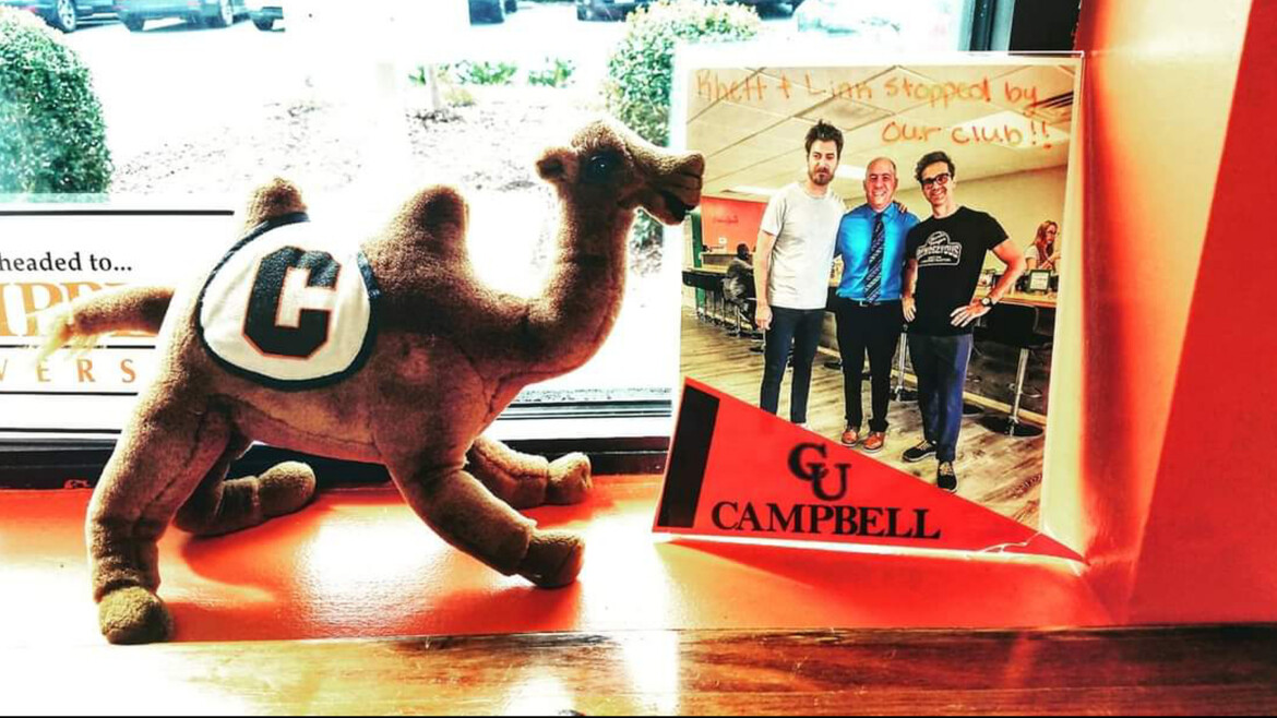 Picture of Rhett and Link at Too Good to Be Healthy in Buies Creek