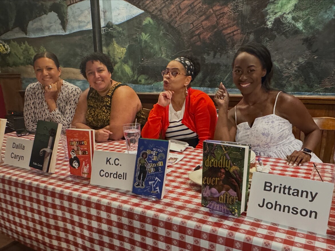 Black Authors in Fantasy and Science Fiction Panel on Juneteenth at Buca di Beppo