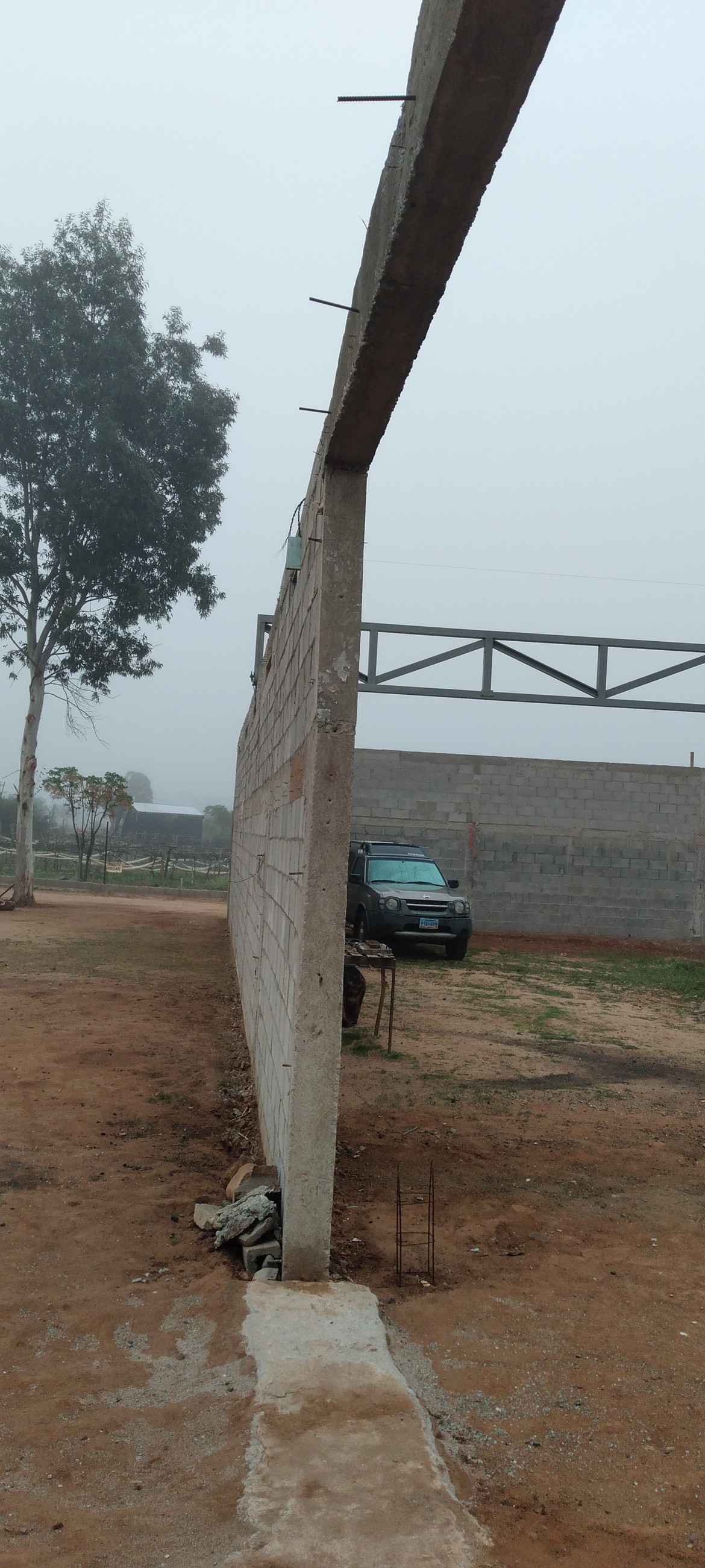 Looking into part of the souther portion of the interior.