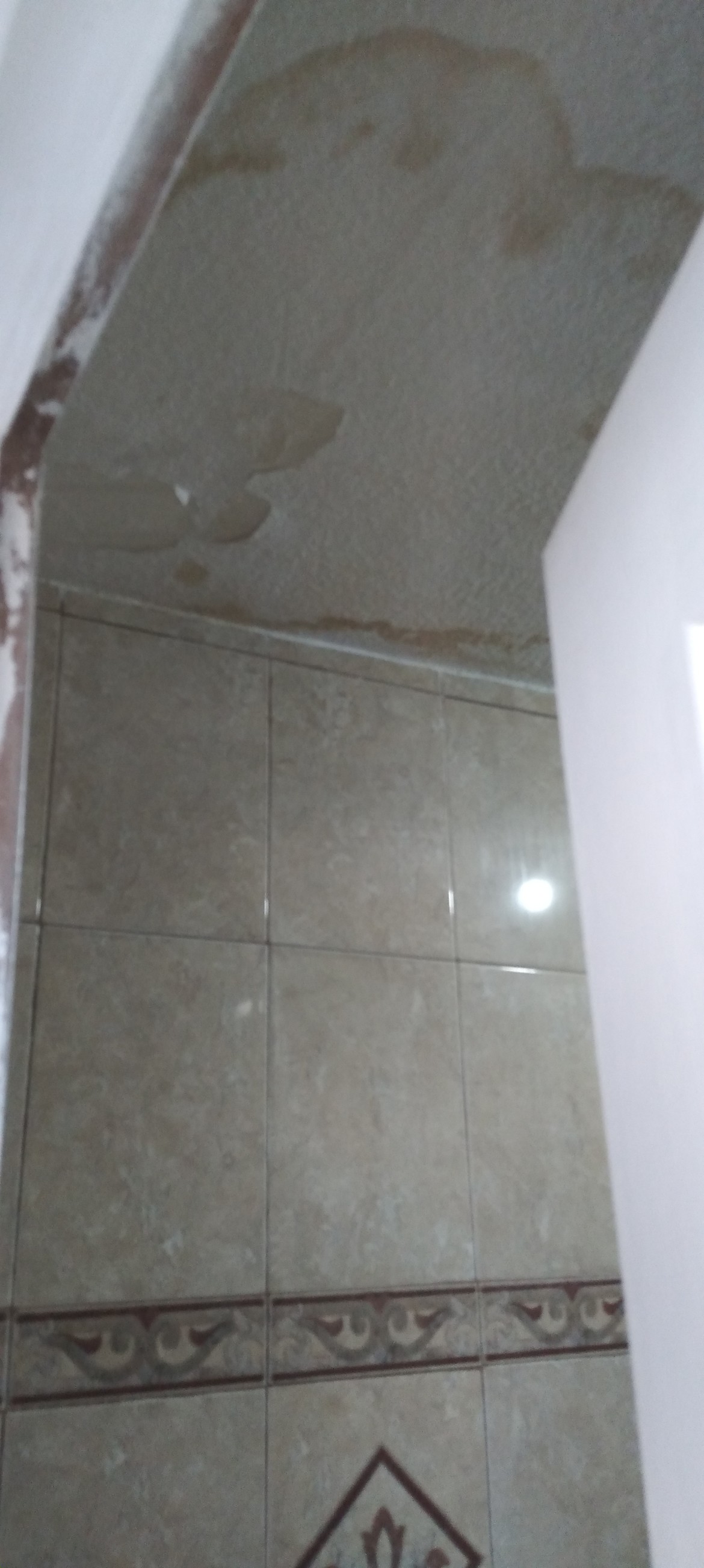 Upstairs Bathroom Ceiling.