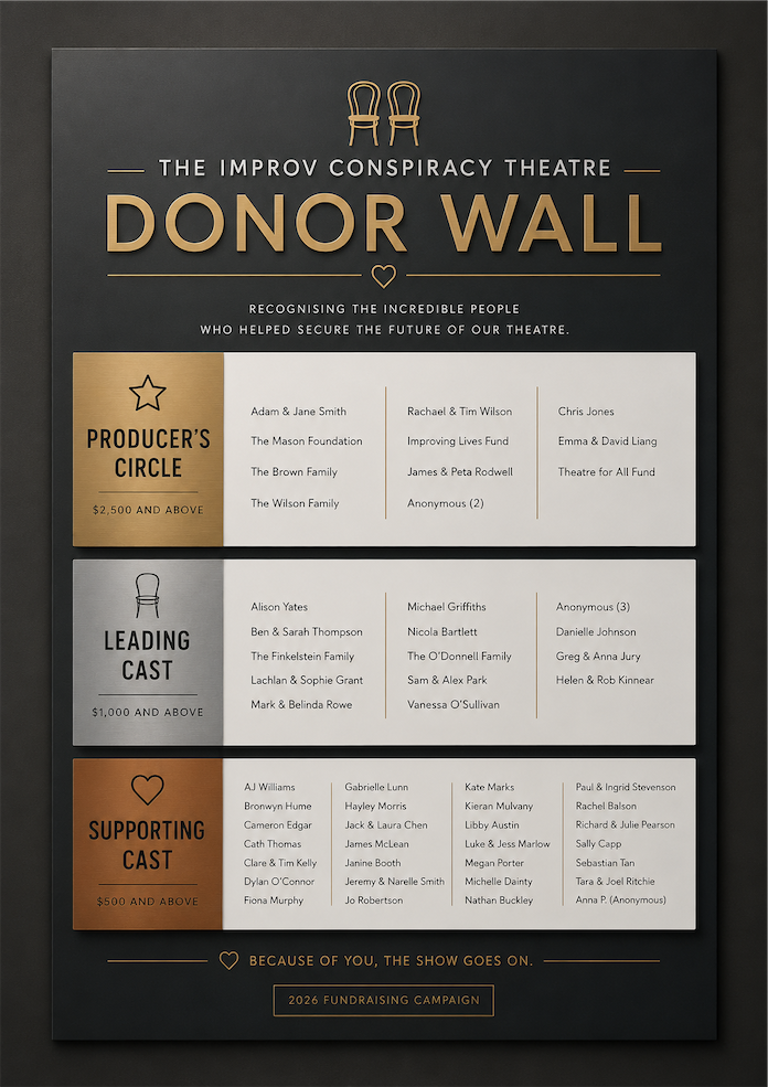 Donor Wall Concept