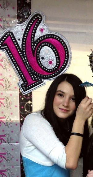 Isa's 16th birthday.  She is currently 17.