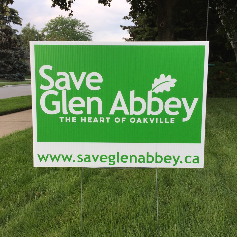 Lawn sign 2017