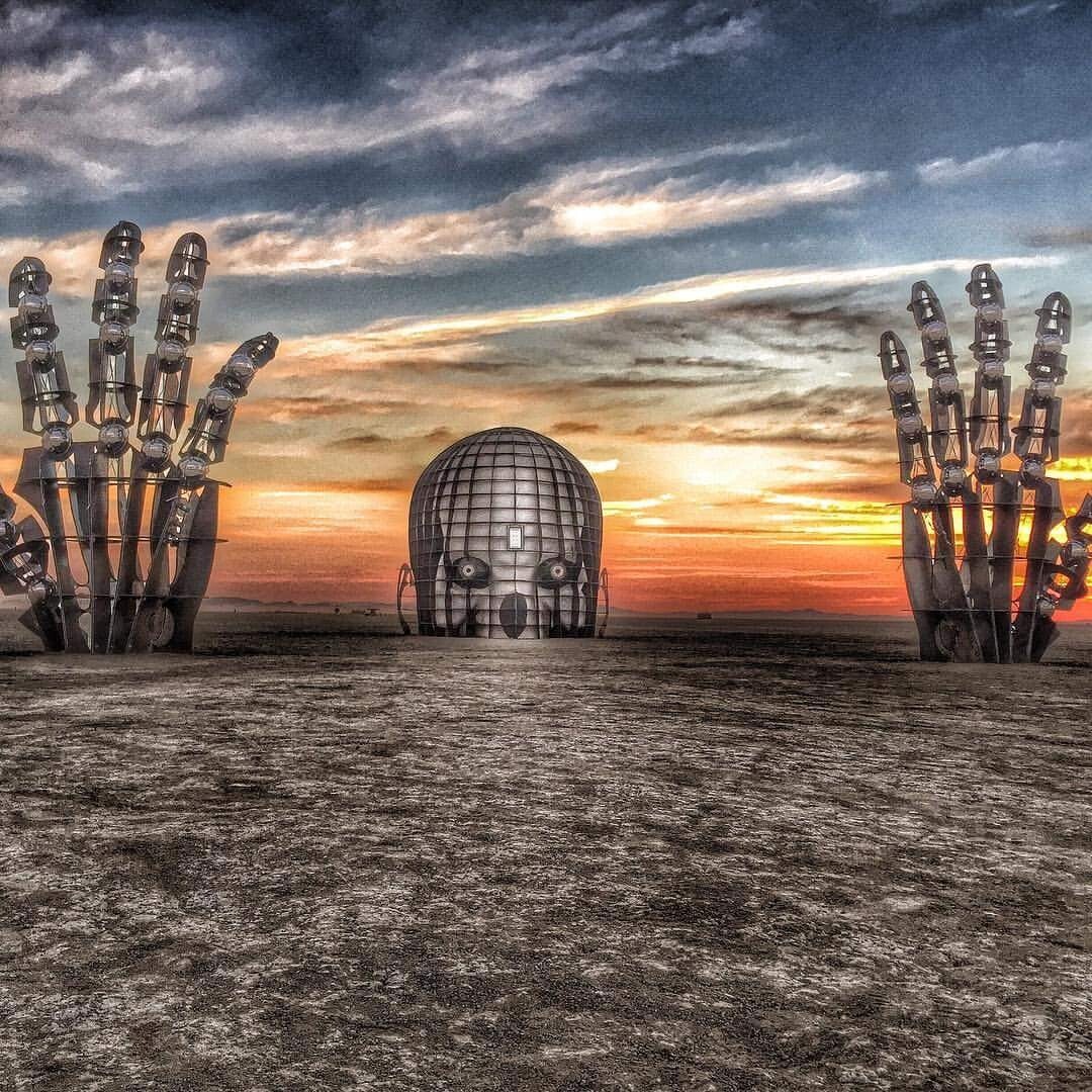 Awakening installed at Burning Man 2016