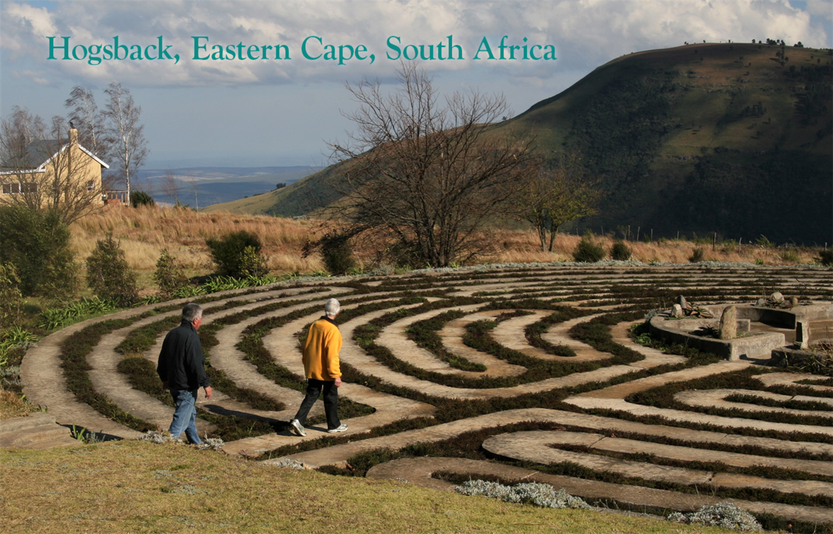 labyrinth: Hogsback, Eastern Cape, South Africa