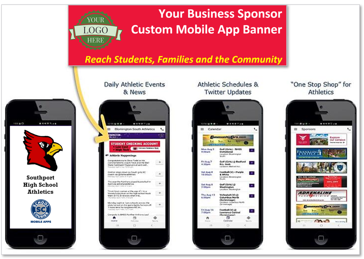 Business Sponsor Mobile App Banners