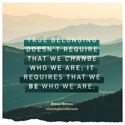 Belonging, Brene Brown