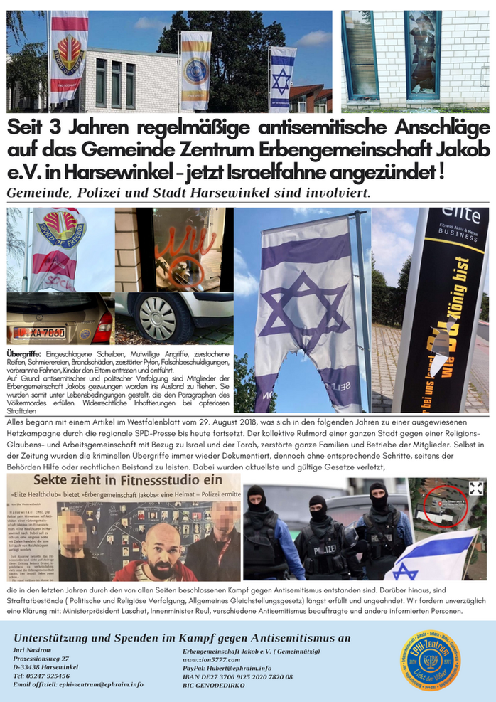 Antisemitismus Flyer