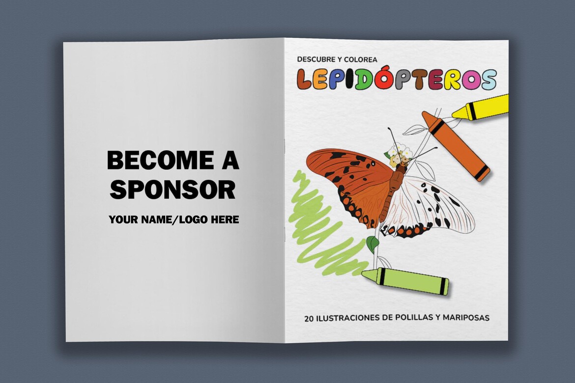 Mockup coloring book