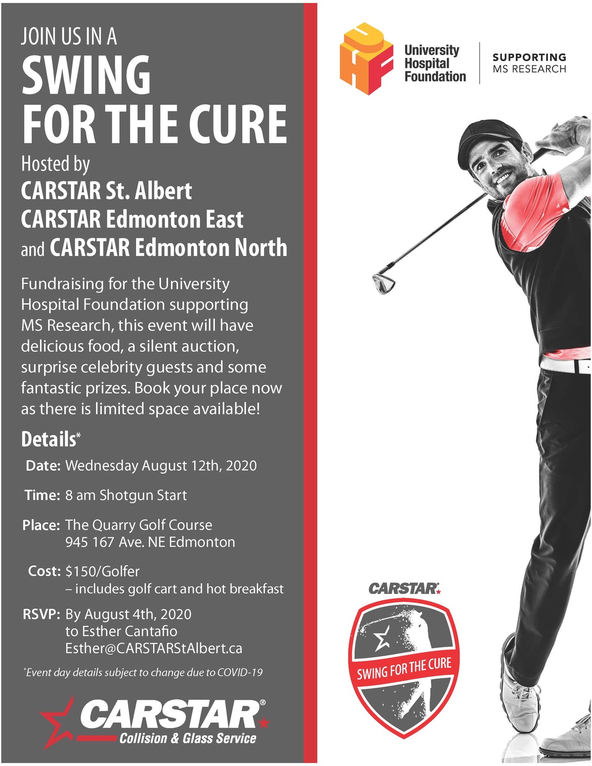 Swing for the Cure by University Hospital Foundation
