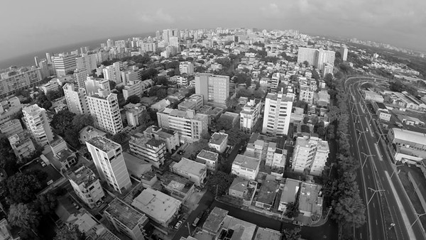 Santurce desde alto. Photo por Santurce es Ley.